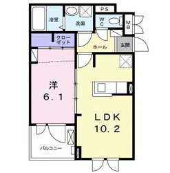 カメリアの物件間取画像